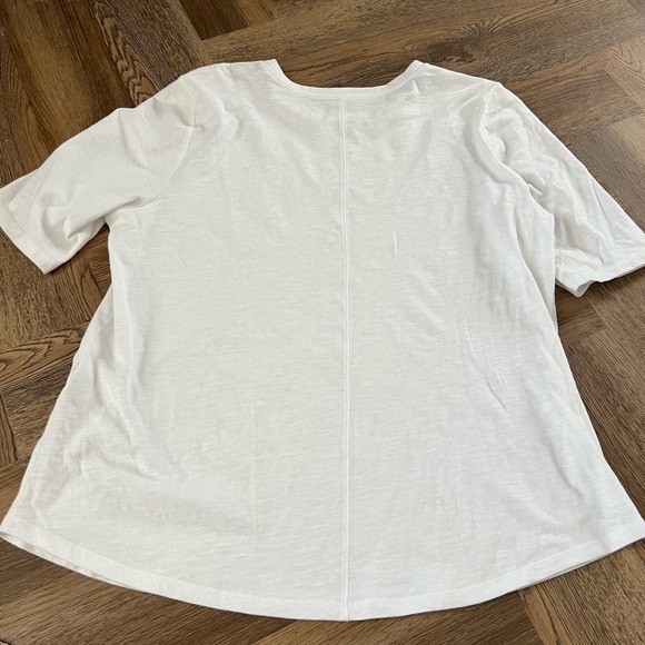 Eileen Fisher Organic Cotton Tee - Picture 7 of 9